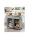 Dulap Suspendat Gri 111x45x82.5cm
