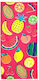 Puckator Microfibre Beach Towel Summer Fruits Design
