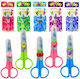 Lean Toys Kids Scissors 12 cm with Metal Blade (Various Designs) 1 Piece