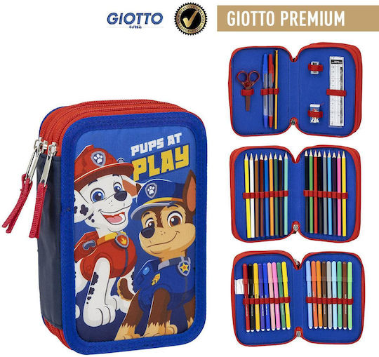 Paw Patrol Penar Echipat 43 Bucăți Roșie