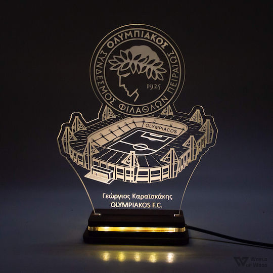 Lămpi Decorative Pentru Masă Led "Olympiakos Georgios Karaiskakis" W00962 Roșu