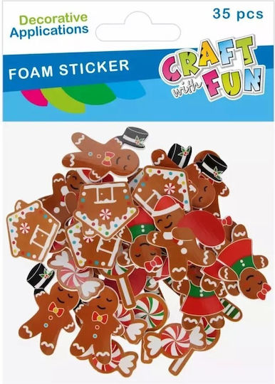 Craft with Fun Коледно Декоративно Спрей 13x16см 35 Бройки