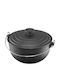 Lumarko Shallow Cast Iron Pot 4lt / 24cm