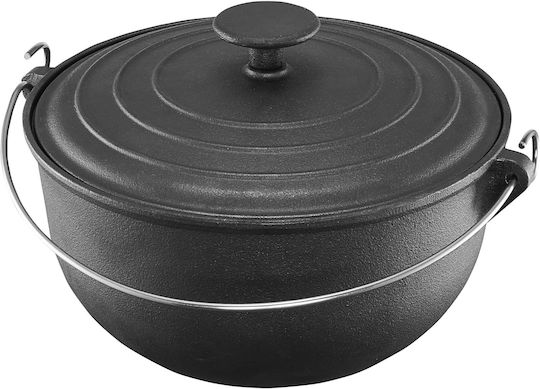 Lumarko Shallow Cast Iron Pot 4lt / 24cm