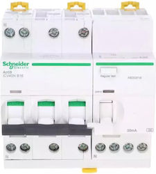 Schneider Electric Αυτόματη Ασφάλεια 16A Τετραπολική Schneider Electric Αυτόματη Ασφάλεια 16A Τετραπολική