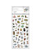 Titanum Kinder Wandsticker Kinderzimmer Dekoratives Wandsticker 51 Stück