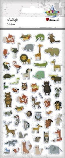 Titanum Kinder Wandsticker Kinderzimmer Dekoratives Wandsticker 51 Stück