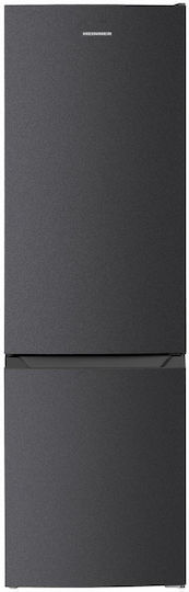 Heinner Fridge-Freezer 315lt H186xW60xD59.5cm HC-HM315INVDGD