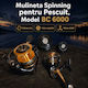 6000 Mulinetă de pescuit pentru Spinning