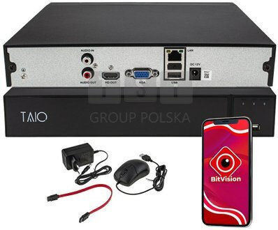 Uniview NVR-8-8MP-F NVR Recorder 9 Channel With 4K Resolution