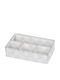 Wenko Adria Coș Decorativ Din Țesătură Alb 26x17x6.5 cm