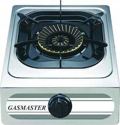 Gasmaster Επιτραπέζια Εστία Υγραερίου Μονή Inox