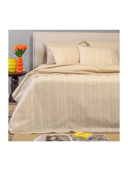 Melinen Duvet Cover Cotton Single 165x245 Paris...
