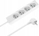 Rebel Power Strip 4 Sockets with Cable 1.5m France (Type E)