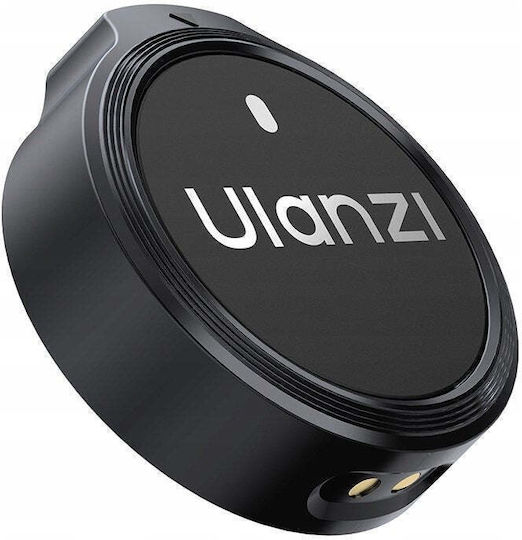 Ulanzi A21 Microfon Wireless de Rever pentru Mobil Alb-negru