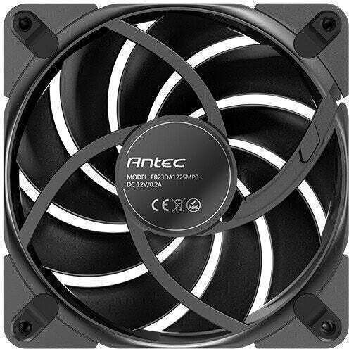 Antec Ventilator Tranquil 120 pentru Carcasă (2000rpm / 59.23cfm) Fără LED-uri Iluminare și Conexiune 4-Pin PWM 3 Buc