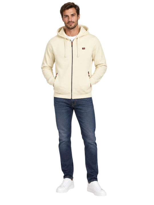 Hooded Cardigan Ivory