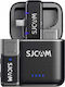 SJCAM M3 Комплект Безжичен Динамичен Петличен Микрофон за Мобилен