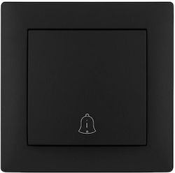 VCX Wandschalter Glocke Schwarz