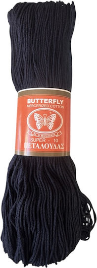 Super 10 Мерсеризиран Памук Petalouda Тъмносин