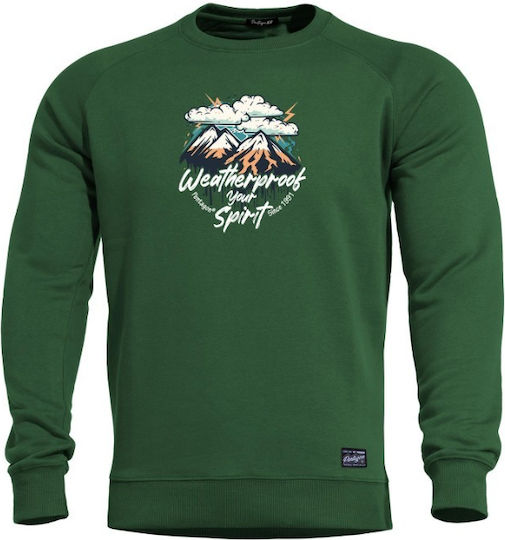Pentagon Hawk Sweater Weatherproof Суитшърти Hawk Weatherproof 83-sprinbok Зелен Тъмно
