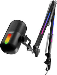 Rampage Arpej Ενσύρματο Μικρόφωνο Shock Mounted Rampage Arpej Ενσύρματο Μικρόφωνο Shock Mounted