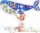 Baby Aktivitätsspielzeug Busy Board 12-in-1 aus Stoff für 12+ Monate