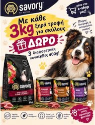 Savory Pet 3kg Dry Dog Food for Small Breeds with Turkey and Lamb Savory Pet 3kg Dry Dog Food for Small Breeds with Turkey and Lamb