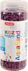 Zolux Χαλίκι Ενυδρείου Aquasand Kidz Nugget 500 Ml Μωβ