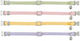 Trixie Karierte Katzenhalsband 20–30 Cm/10 Mm Verschiedene Farben