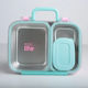 Ecolife Stainless Steel Kids Food Container 0.8lt Pink 22.6 x 16.5 x 6.8cm