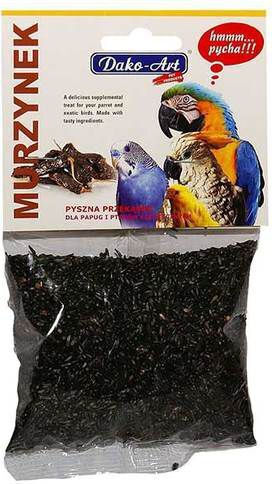 Dako-Art Vogelfutter für Mittlere Papageien 75g