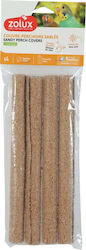 Zolux Sanding Covers Perches Birds 2/24 Cm X4