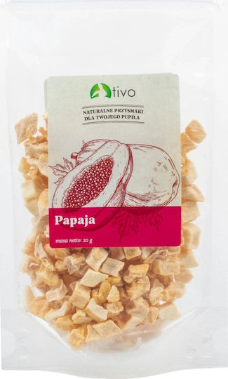 Tivo Treats for Rabbit / Chinchilla / Hamster / Degu / Guinea Pig / Rat with Papaya 20gr