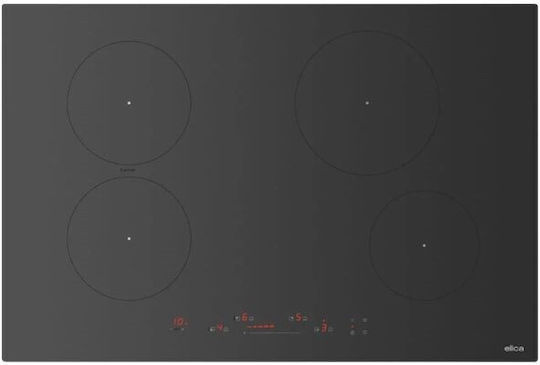 Elica Primis 804 Plus Raw Induction Autonomous Cooktop with Lock Mode 78x52cm