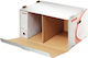 Esselte File Box Collection Front Opening White 128910