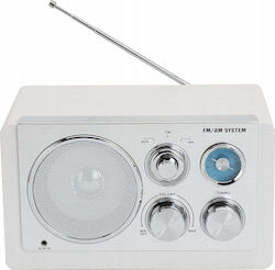 Denver TR-63 Radio de birou Alb