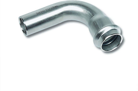 Sanha Rohrbogenarmatur Inox 90° D22 Eine Anschluss