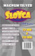 Sloyca Brettspielzubehör Magnum Silber 70x110mm 100 Stück