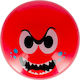 Artyk Rote Gummi-Ball Mit Gesicht 23cm