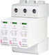 ETI Protecție Împotriva Descărcărilor Electrice La Panoul De Control Tip T1 / T2 Curent Maxim De Descărcare 40kA