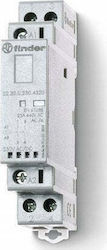 Finder Μεταγωγικός Διακόπτης Ράγας 230V 25A