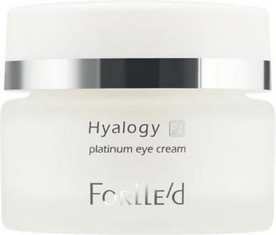 Forlle'd Hyalogy Platinum Крем за Околоочи за Възстановяване, Повдигане на Клепачите, Хидратация, Тъмни Кръгове и Торбички 20ml