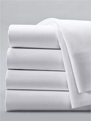 Hotel Bettlaken Einzel 220x260 70% Baumwolle-30% Polyester 160tc