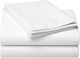 Single Sheet P C 240x260 50% Cotton-50% Polyester 144tc Twill