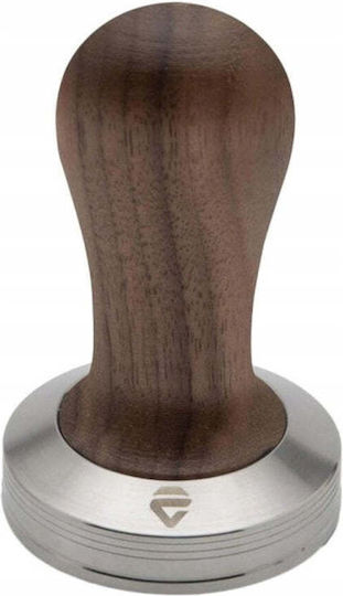 Lelit Tamper with Flat Surface 58mm in Brown Colour