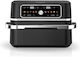 Rohnson Air Fryer with Double Removable Container 9lt Black R-28017