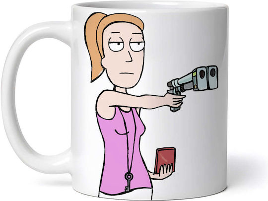 Rick And Morty Summer Smith Cană Ceramică Albă 330ml Personalizată