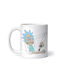 Rick And Morty Sanchez Cană Ceramică Albă 330ml (Personalizat)