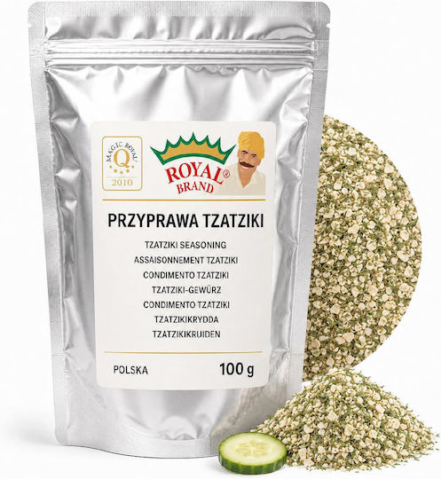 Μείγμα Μπαχαρικών Tzatziki Royal Brand 100 G Σάλτσες Ντιπ Σαλάτες